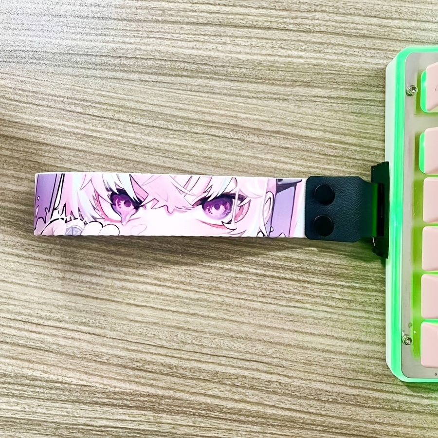 

Anime-inspired Keyboard Wrist Strap, Design, Adjustable, With Other Material For