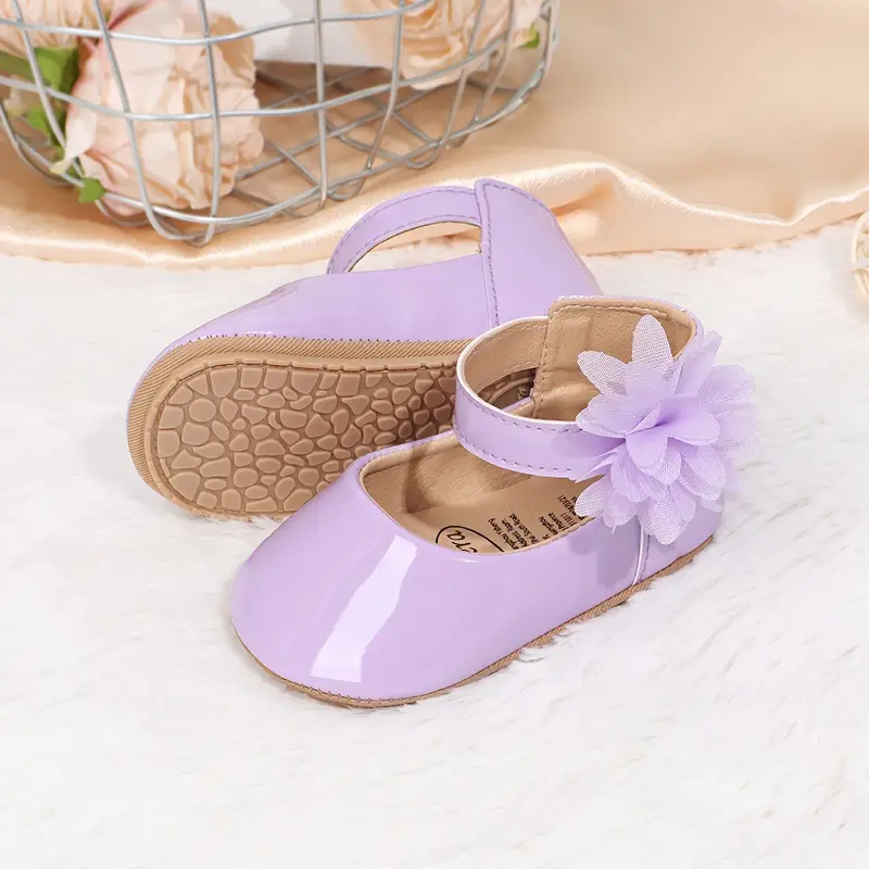 infant purple dress shoes Amazon.com: Infant Girls Single Shoes Mesh Bowknot First Walkers Shoes Toddler Sandals Saltwater Sandals for (Purple, 12-18 Months) : Clothing, Shoes & Jewelry