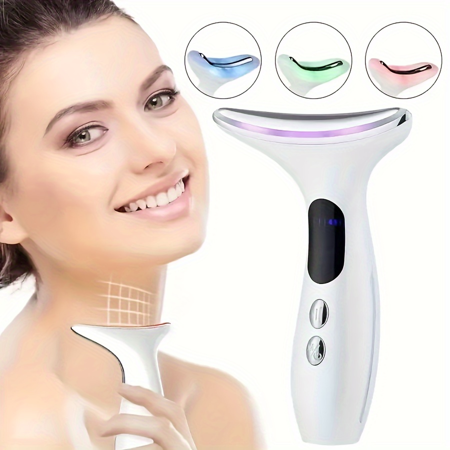 

Facial And Massage , Massager, Usb Rechargeable Led Portable For , Day