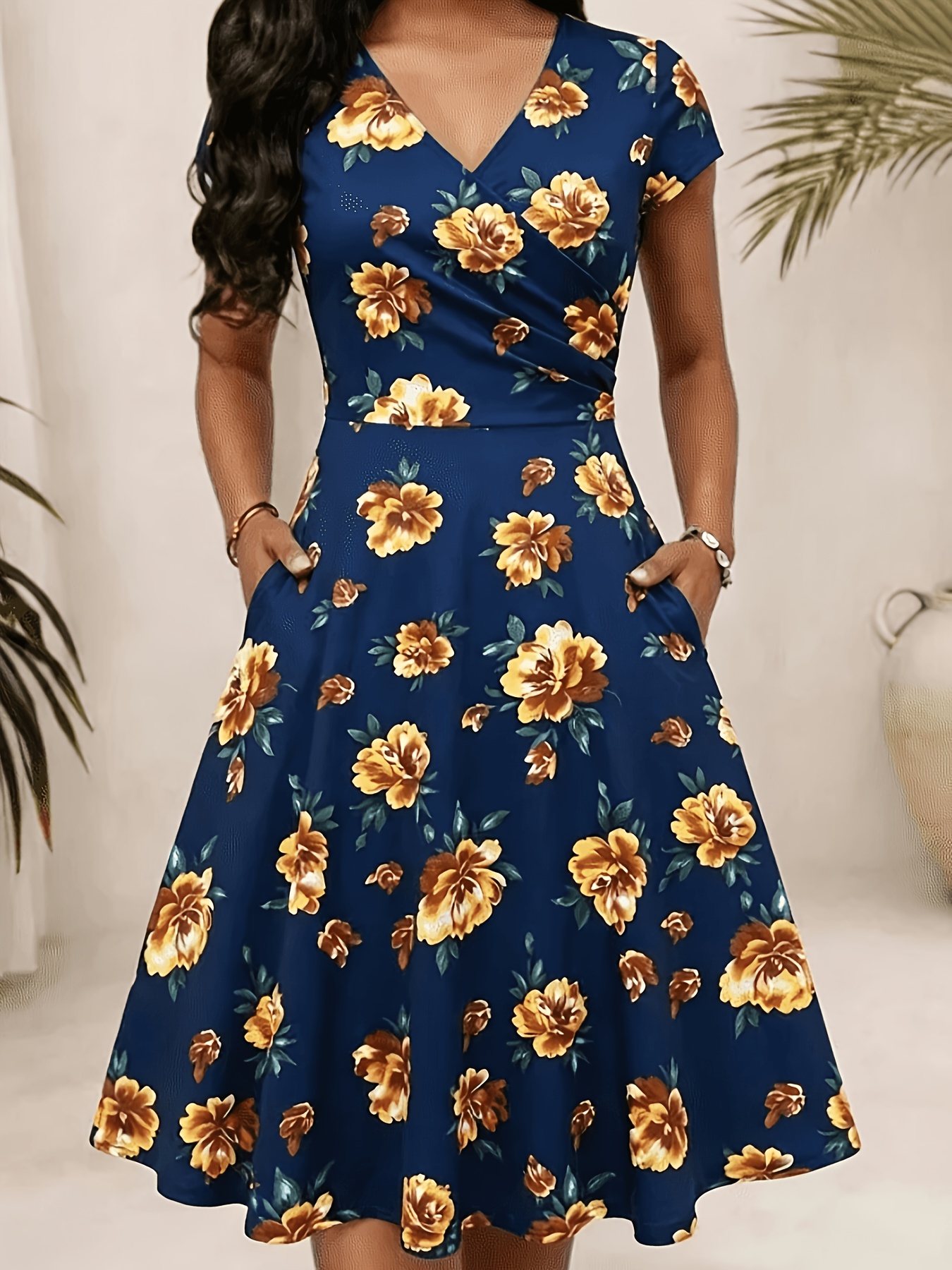 slim fit dress slacks Mac Duggal Brocade Strapless A-Line Midi Dress main image 1
