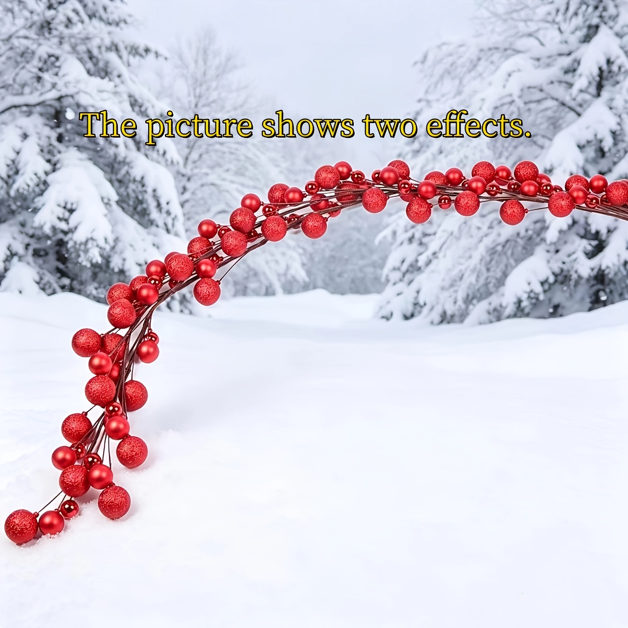 TEMU Christmas Ball Vine Garland Hanging Ornament For Home Party, Wall Hanging For Festival Decoration, Display And Hanging Decoration