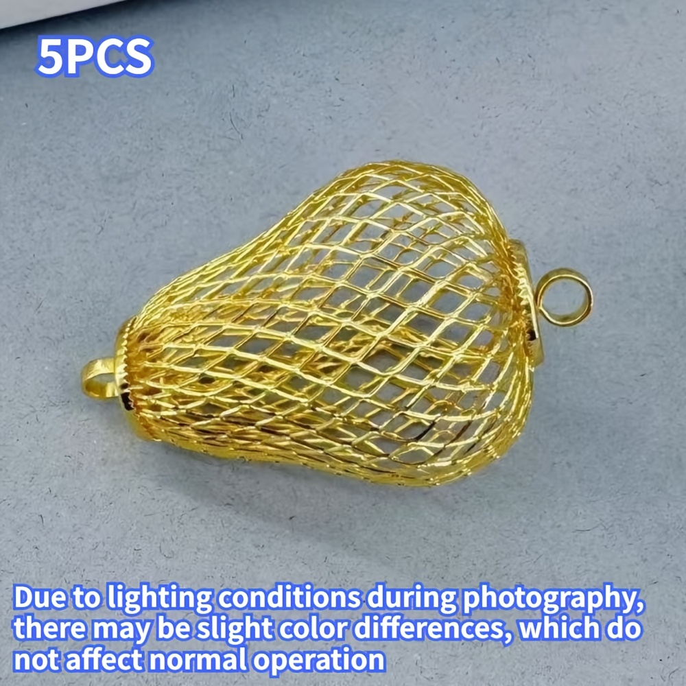 TEMU 5pcs Vintage Hollowed Out Lantern Pendants, Christmas Tree Decorations, Holiday Lighting Ornaments