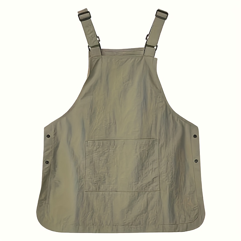 TEMU 1 Japanese Outdoor Barber, Coffee Shop, Barbecue, Hotel, Catering Workwear Apron, Unisex Household Kitchen Workwear