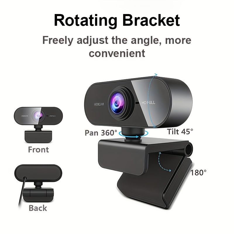 webcam two way intercom auto focus 1080p full hd Temu United