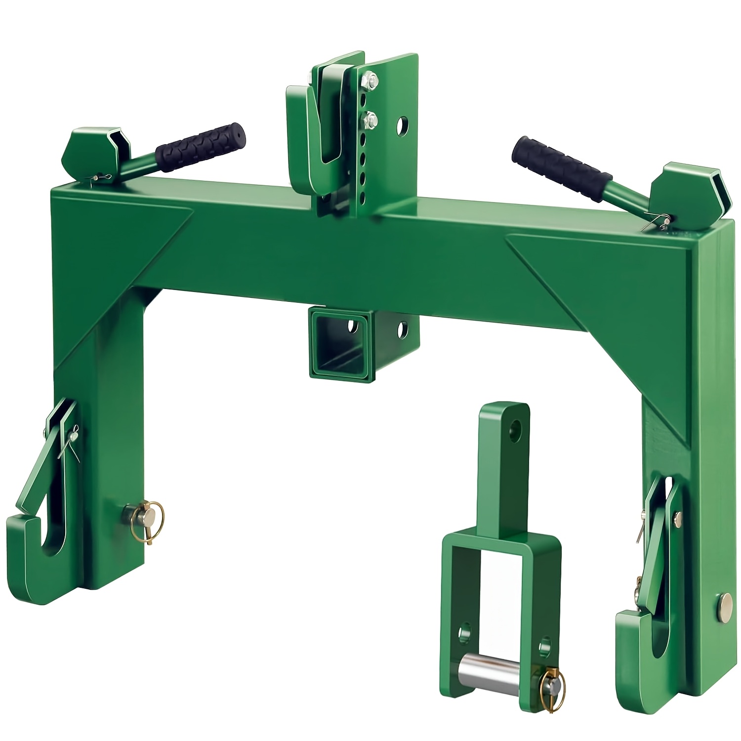 item picture heavy duty 3 point   attachment for   tractors 3000 lbs lifting capacity 2 receiver   adjustable   upgrade versatile adapter no bushing needed