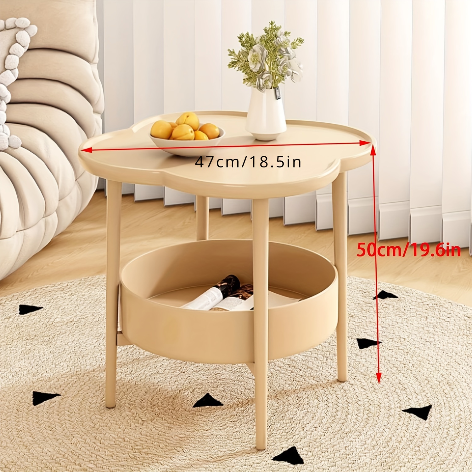 wholesale cream style small coffee table creative side table modern simple sofa side cabinet table small coffee table details 2