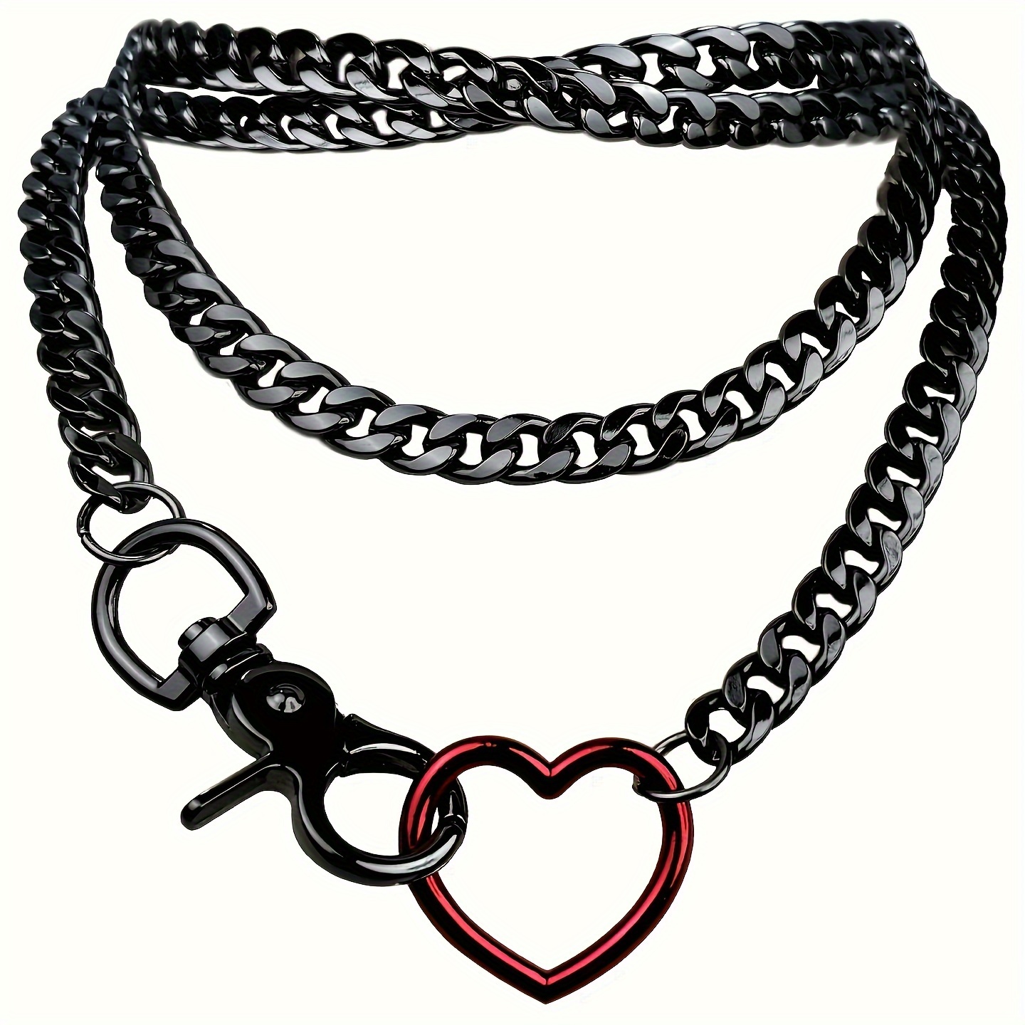 

Love Keychain & Y-necklace - / , Spice Girl , -layered Y-necklace, Hip-hop Trend , -shaped Slipchain