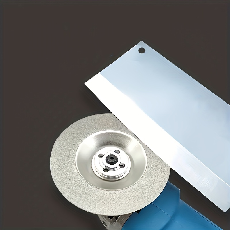 Image of 4 Inch Industrial Diamond Grinding Disc Heavy Duty Angle Grinder Metal Grinding Wheel Super Resistant For / / / Cast Precision Grinding Edge Finishing Metalworking Special