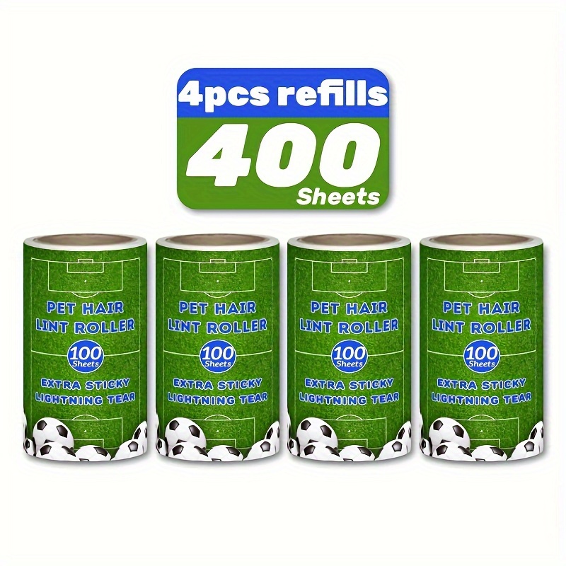 TEMU Rullo levapelucchi 800/400/200 fogli, rullo per rimuovere di animali domestici, ricariche per rullo levapelucchi, rullo levapelucchi adesivo