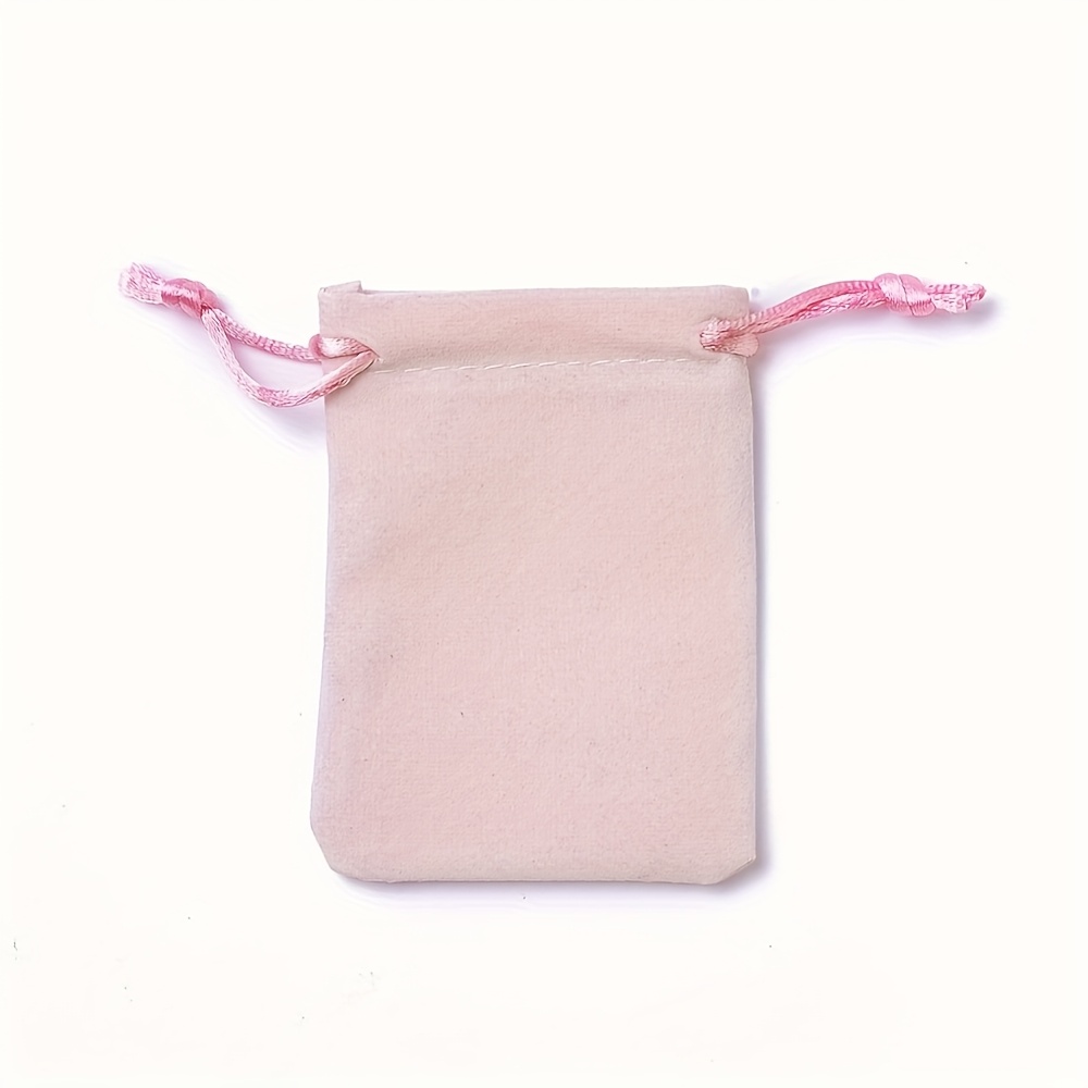 Customizable Flannel Drawstring Velvet Bag