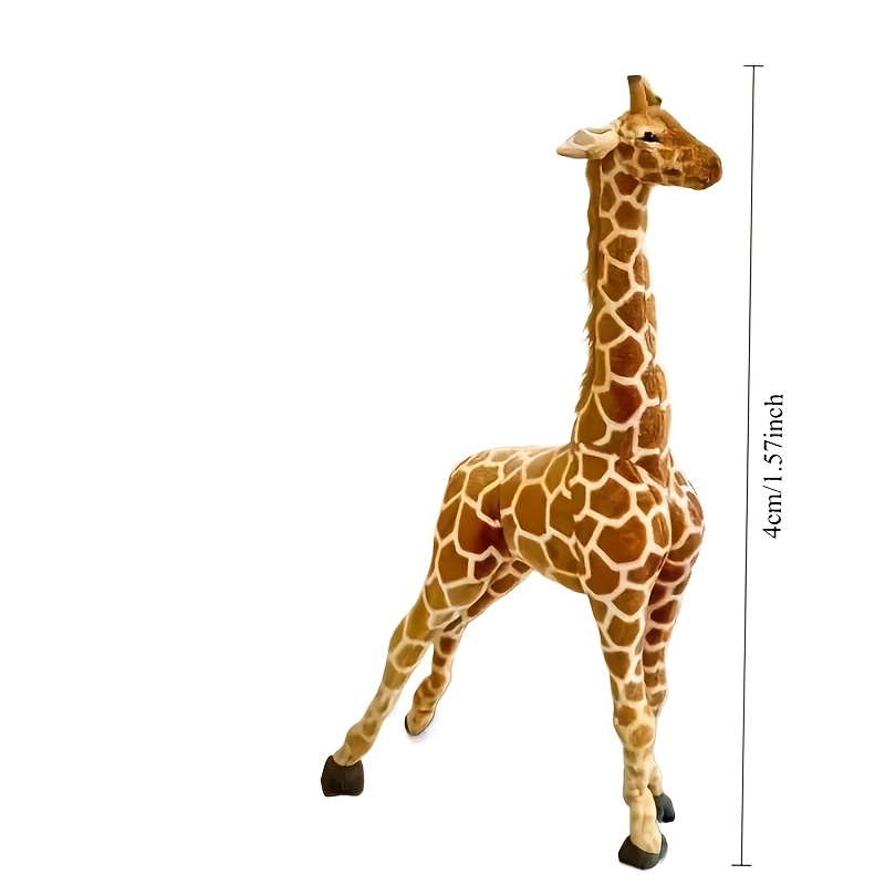 TEMU Simulated Giraffe Dog Plush Toys, Pet Plush Toys, Polyester Material Wear-resistant And Anti-bite, Cat And Dog Teeth Grinding Plush Toys