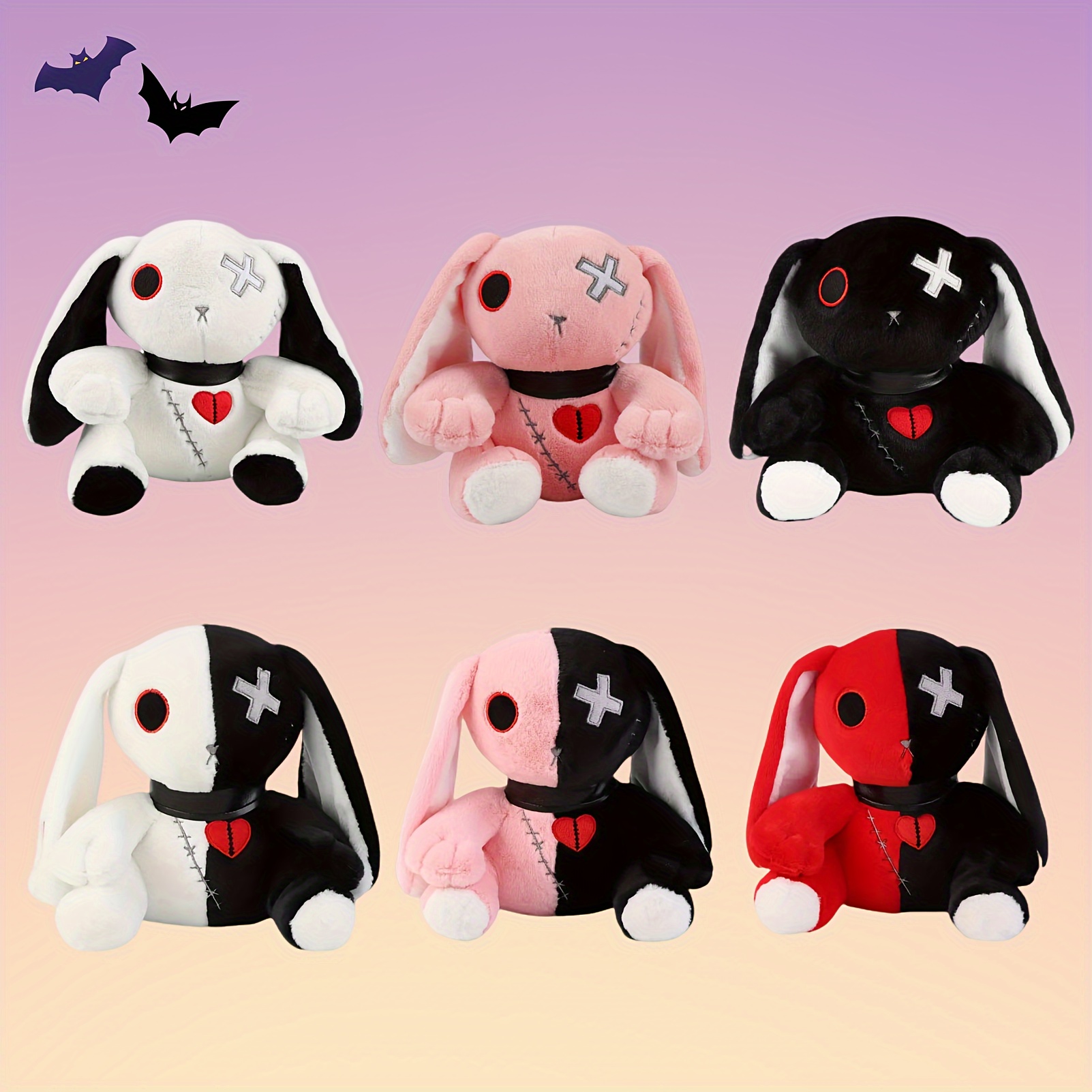 Halloween Rabbit Plush Toys Kawaii Reborn Rabbit Stuffed - Temu Canada