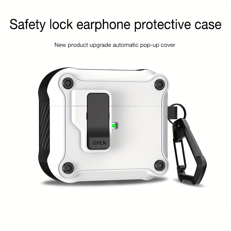 Airpodspro2 Headphone Protective Case Magnetic Suction - Temu