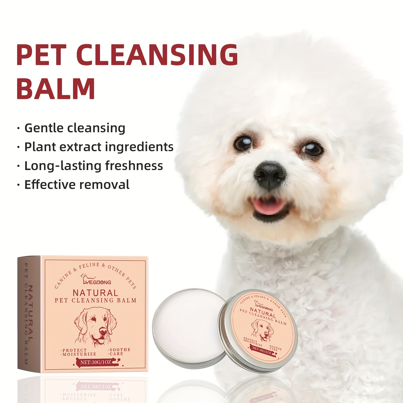 gentle tear stain remover dogs cats eye cleanser Temu United Kingdom