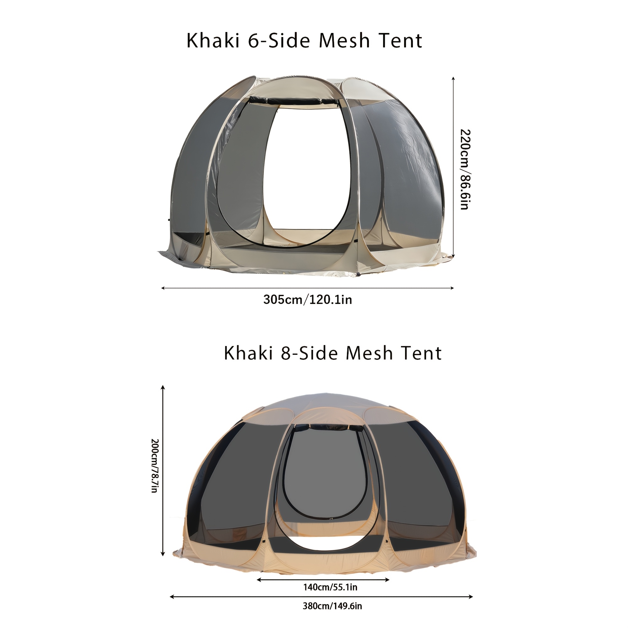 Screen House Gazebo with Mosquito Netting