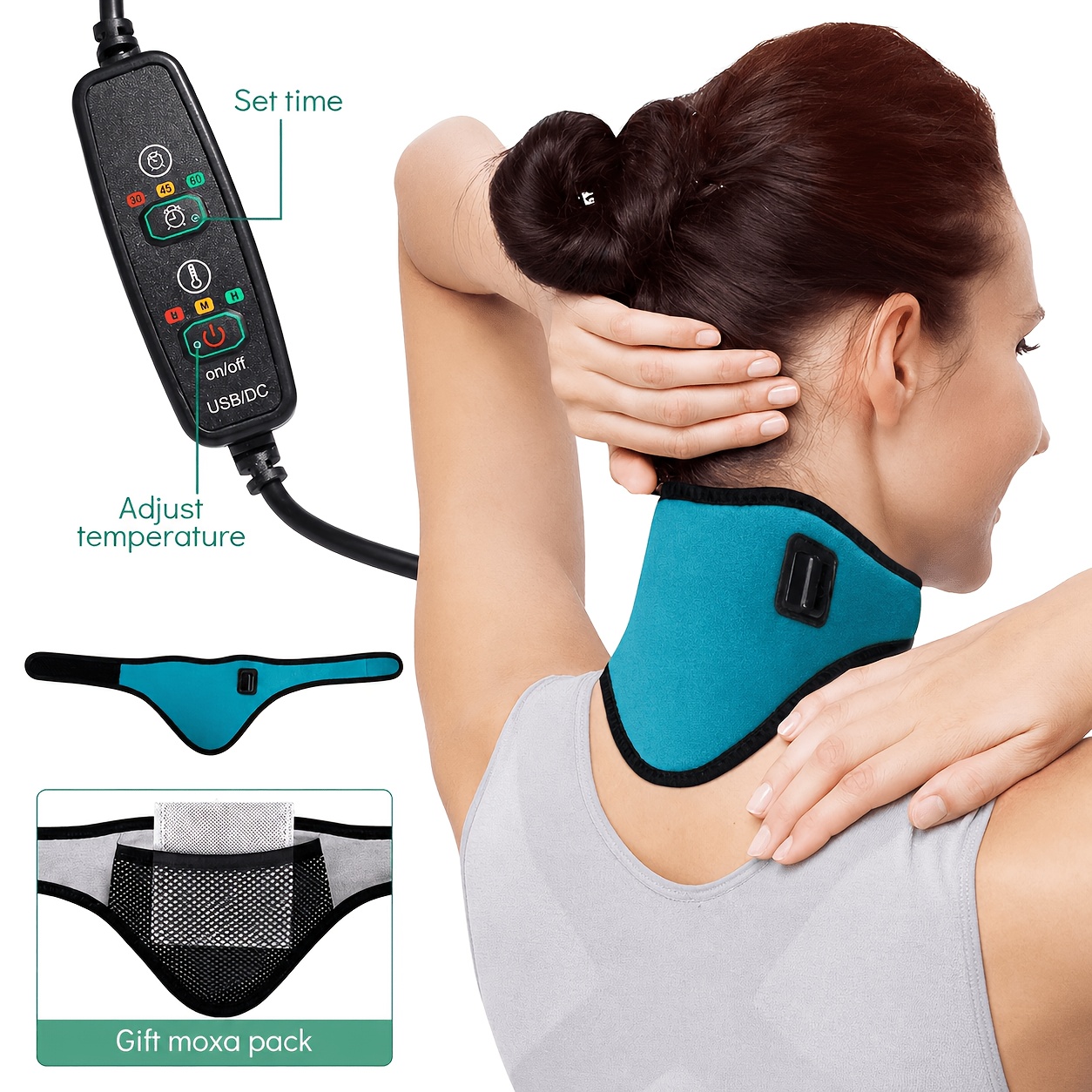 electric heating neck brace cervical vertebra neck strap neck structment Product details 0