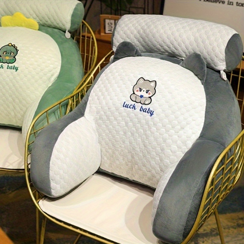 almohada ergonómica leer respaldo ajustable soporte lumbar