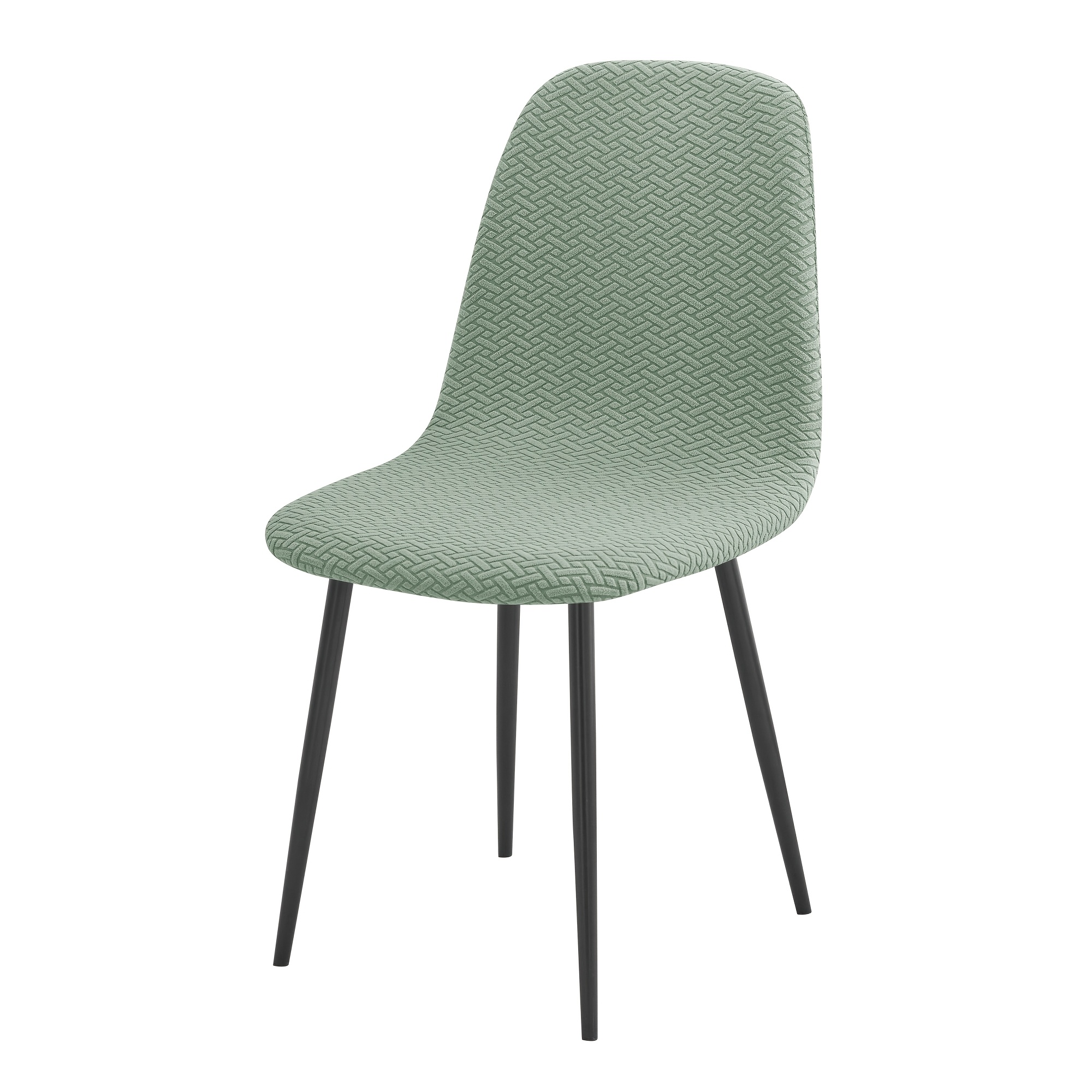 TEMU 1 Housse de chaise élastique en tissu jacquard tissé de T pour hôtel, maison ou restaurant