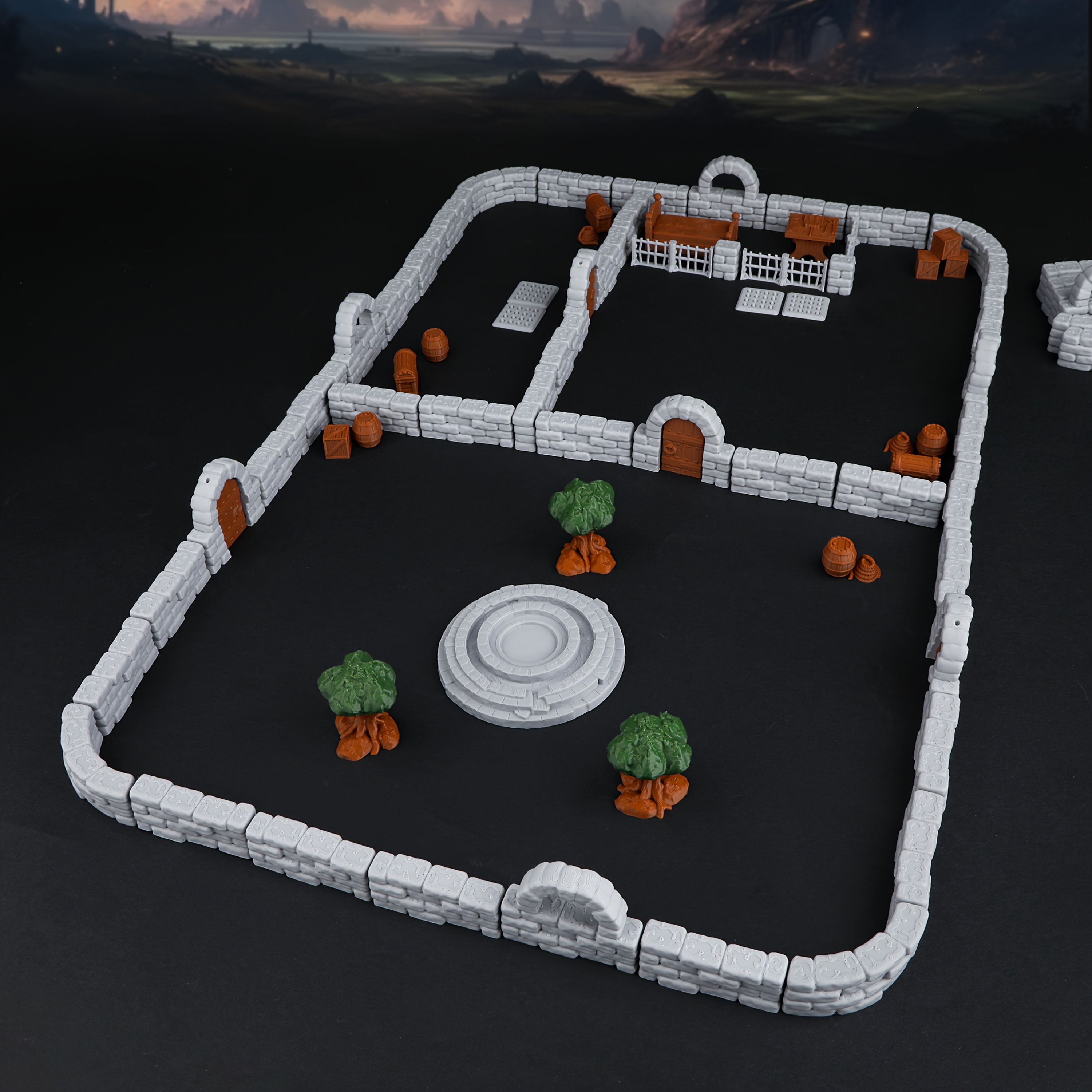 Expandable Modular Terrain Set for RPGs