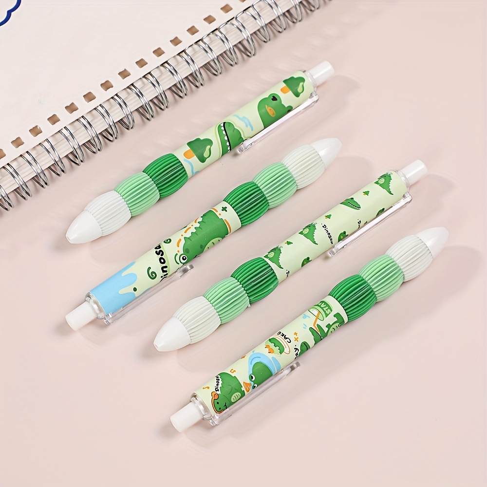cute cartoon dinosaur crocodile design gel pens quick Temu