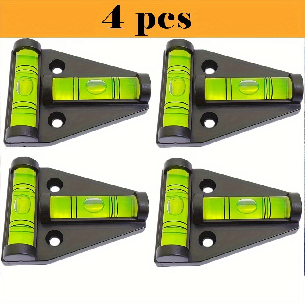 Image of Single, Double, Or Magnetic Bubble Spirit Levels, Ideal For Leveling Rvs, Motorhomes, Trailers, Tripods, Furniture, And