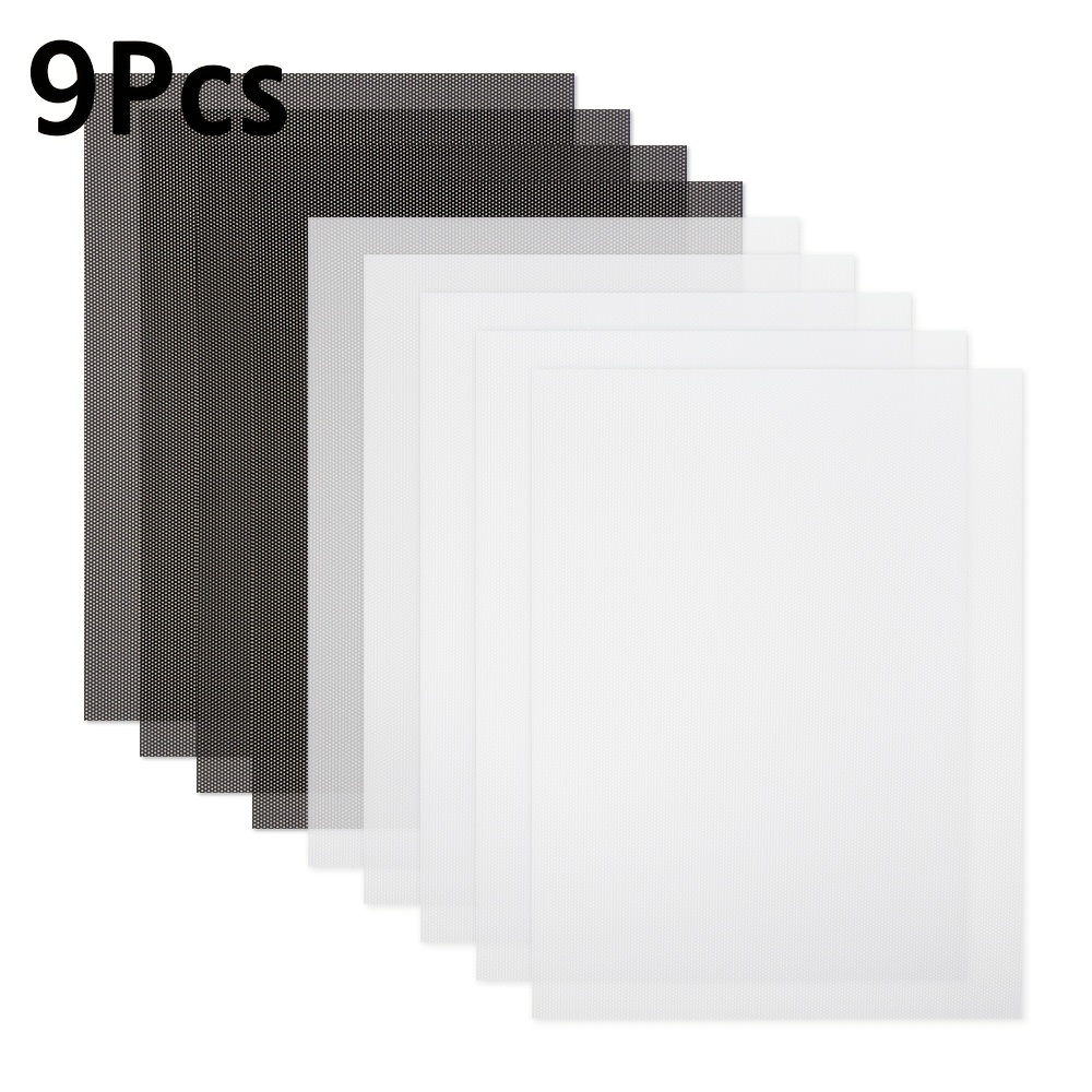 TEMU Ensemble de 9 feuilles : à yeux fureteux pour la peinture, 5 à yeux blanches et 4 à yeux noires pour masque therian pour jeux de rôle fureteux,