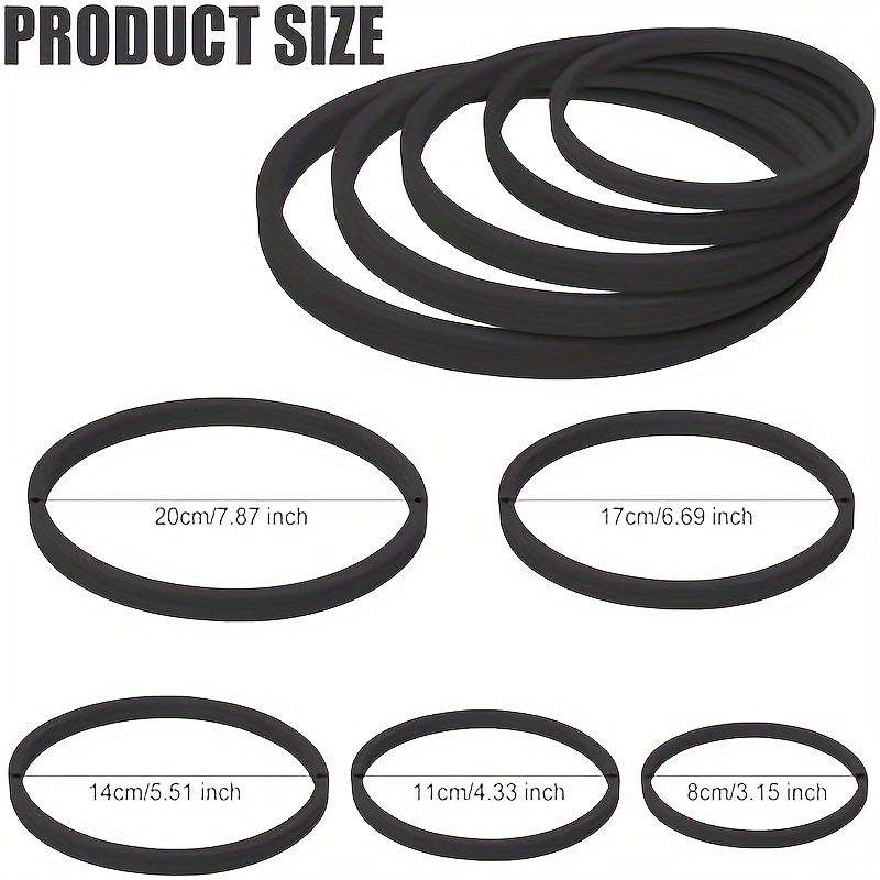 5pcs Aquarium Floating Plant Rings, Foam Floating Plant Livestock Feeding Rings For Fish Tanks, Used To Secure Floating Plants In (black)