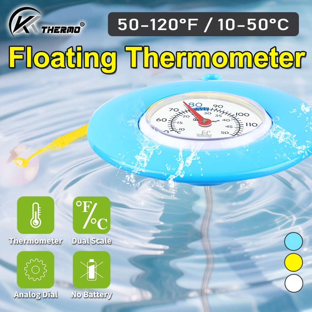Thermomètre Eau Métal Pour Pêche à La Mouche Avec Clip Et Mousqueton
