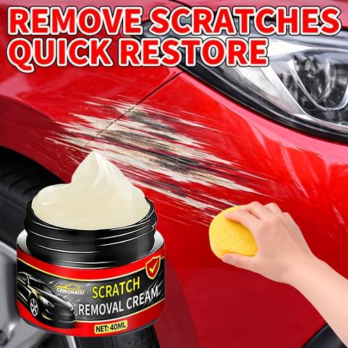 to on your vehicle repairing scratches on car paint tube of scratch repair cream can fix shallow and deep scratches maintaining paint texture fixing