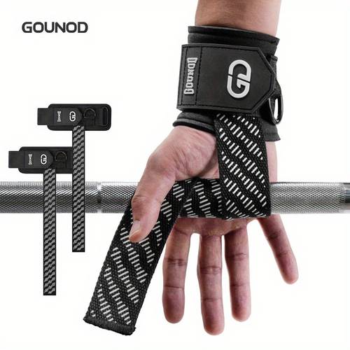 2 stück hochleistungs-anti-rutsch-gurtbänder - verdicktes material, rutschfeste handgelenkbandagen für kniebeugen, klimmzüge, barbell, gym geräte - robuste trainingsgurte mit sicherem halt