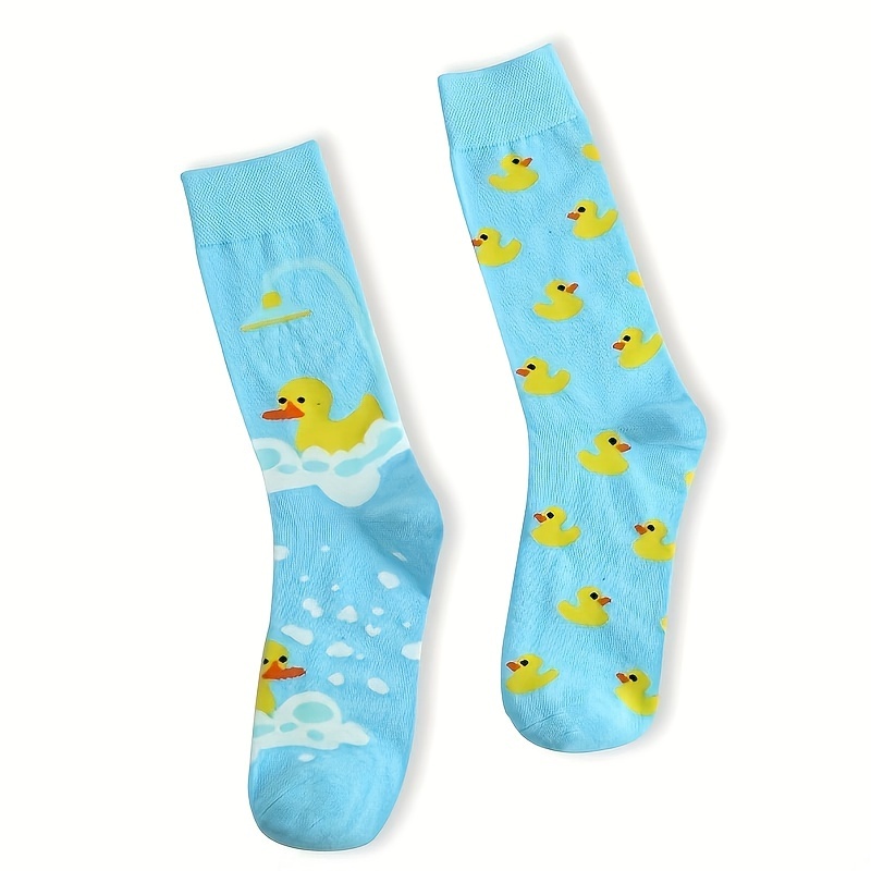 

Men's Fashionable Duck Socks - Breathable Cotton , & Trendy