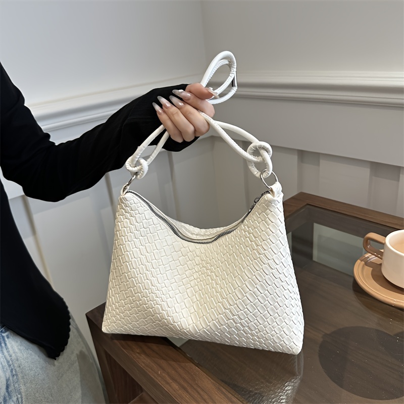 

Women's Fashion Dumpling Shoulder Bag, Versatile Unique Design, Underarm Handbag, Tote Crossbody