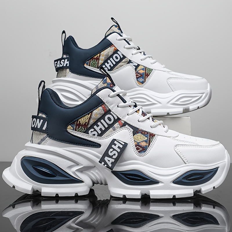 Men's Boots for Men Casual Mens Sneakers White Black Size US Boot High Top Shoes Boot Autumn for Man Shoe Male Work Fashion Forma Winter