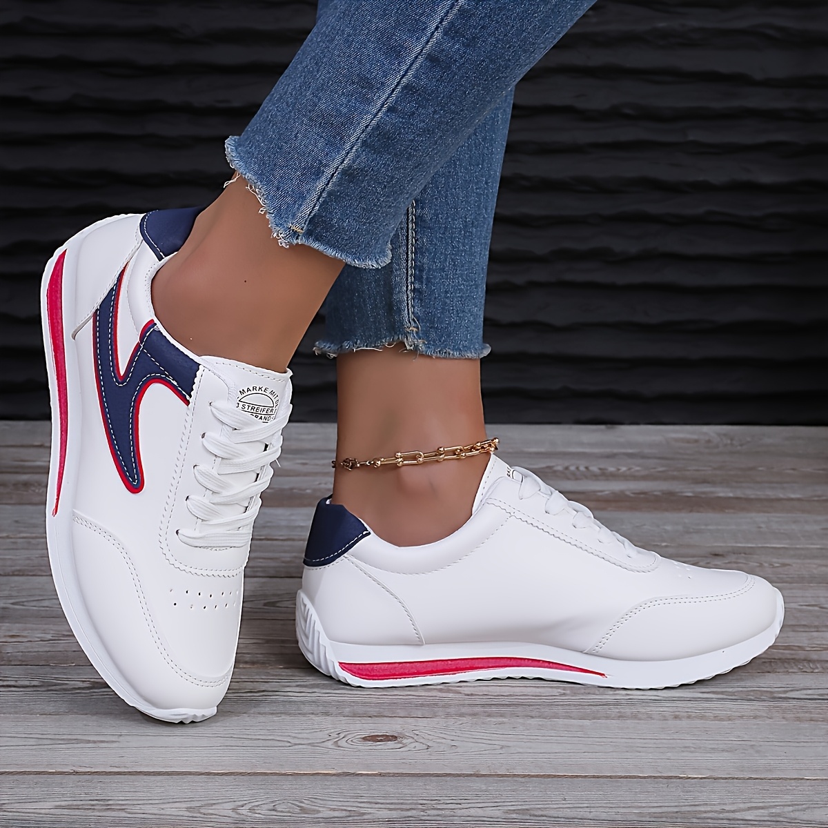 White Sneakers Womens Color Block Sneakers Womens Color Block