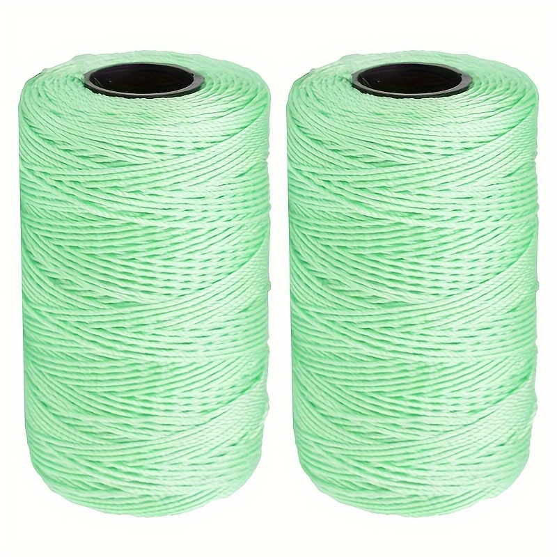 

Seremel Variegated Nylon Yarn 1.5mm X 219yd, 2-pack, All-purpose Craft Yarn For Knitting, Crochet, Hats, Bags, Purses, Shoes, Plant Hangers, 100% Nylon, Multi-color Options