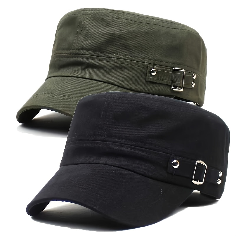 E-shop 2 Stück Unisex Flachkrempe-Sonnenhüte für Damen Herren, geeignet für Outdoor-Sport, Reisen Freizeitlook