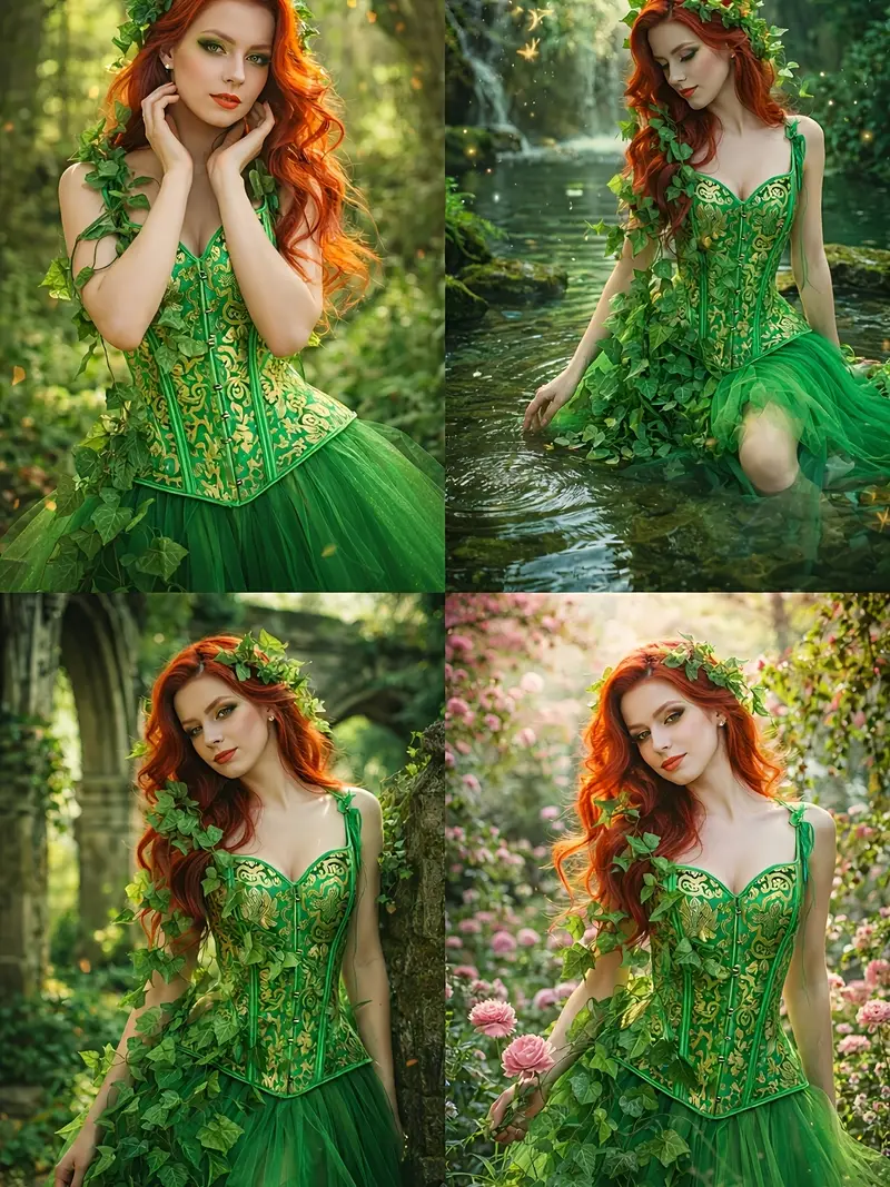 green jacquard corset tutu skirt set halloween - Temu Australia green jacquard corset tutu skirt set halloween - Temu Australia