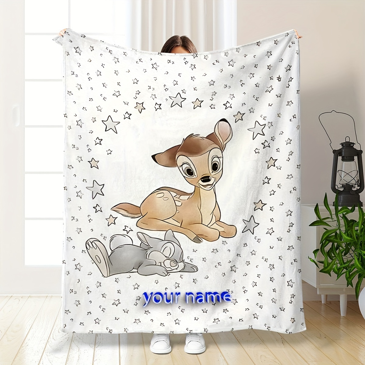 

Customized Digital Fleece Blanket, Personalized With Words, Suitable For Girls, Boys, Adults, Valentine's Day Gifts, Lightweight, Soft, Comfortable For Bed, Sofa, Camping, Travel - Suitable For All