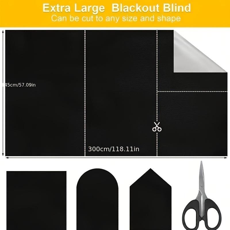 1 шт. полностью светонепроницаемой шторы, дорожные светонепроницаемые оконные шторы, портативная оконная штора для спален и общежитий, не требует установки, защита для окон и люков автодомов Детали 0