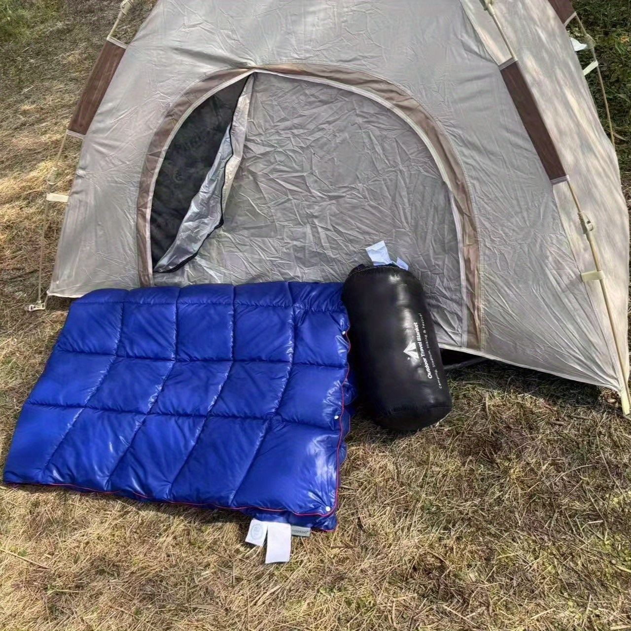 Rainbow Wearable Camping Blanket
