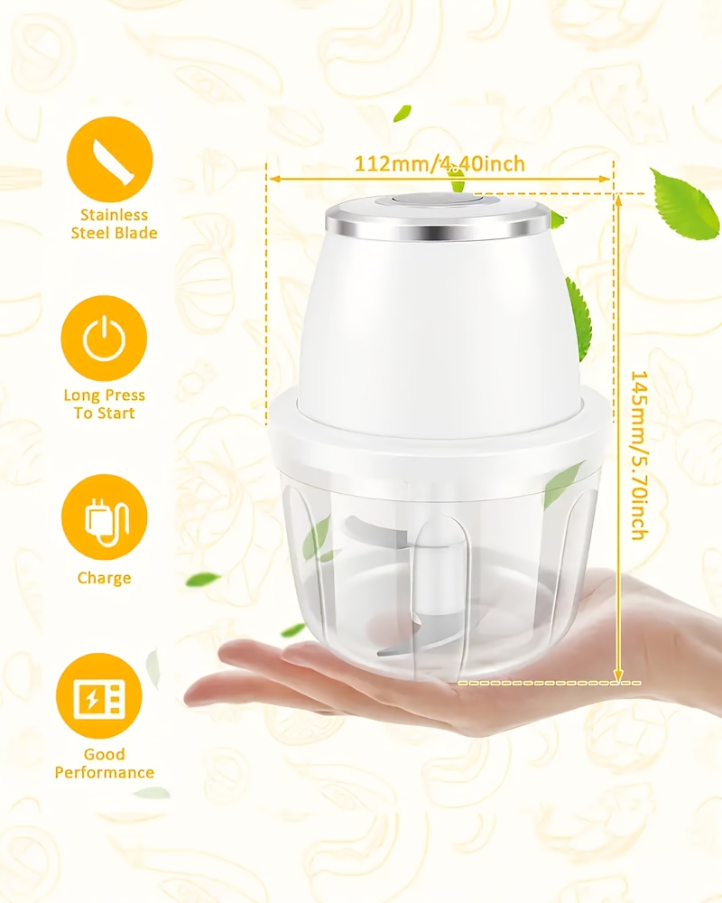   garlic grinder multifunctional peeling garlic machine household small automatic meat grinder garlic pulling and pounding machine essential for kitchen multifunctional electric food machine Product details 0