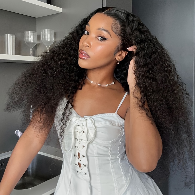  HD Transparent Lace Wigs Preplucked 360 Lace Frontal