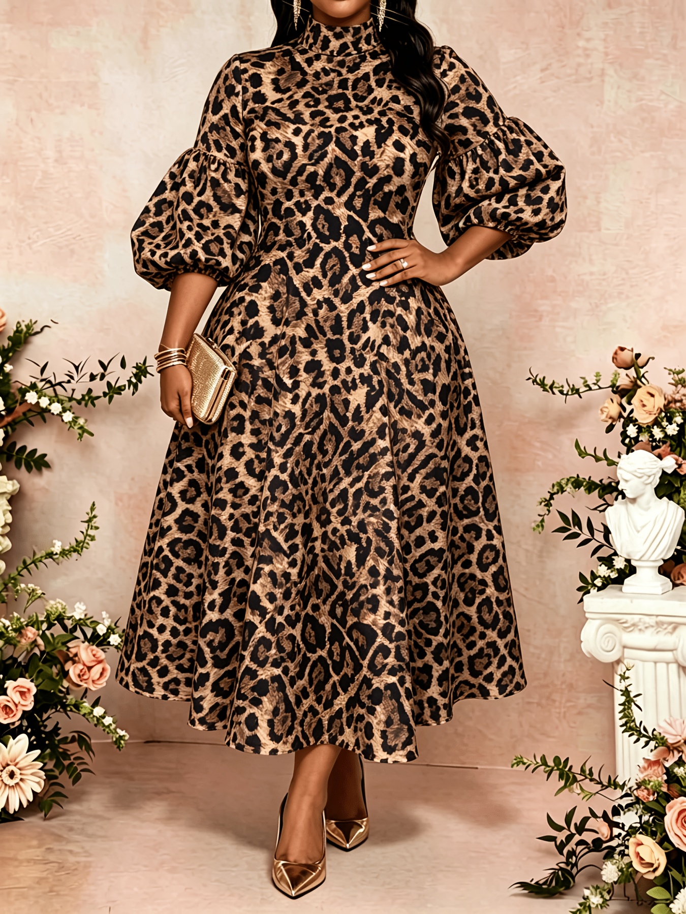 petite plus size dresses sold on Temu United States
