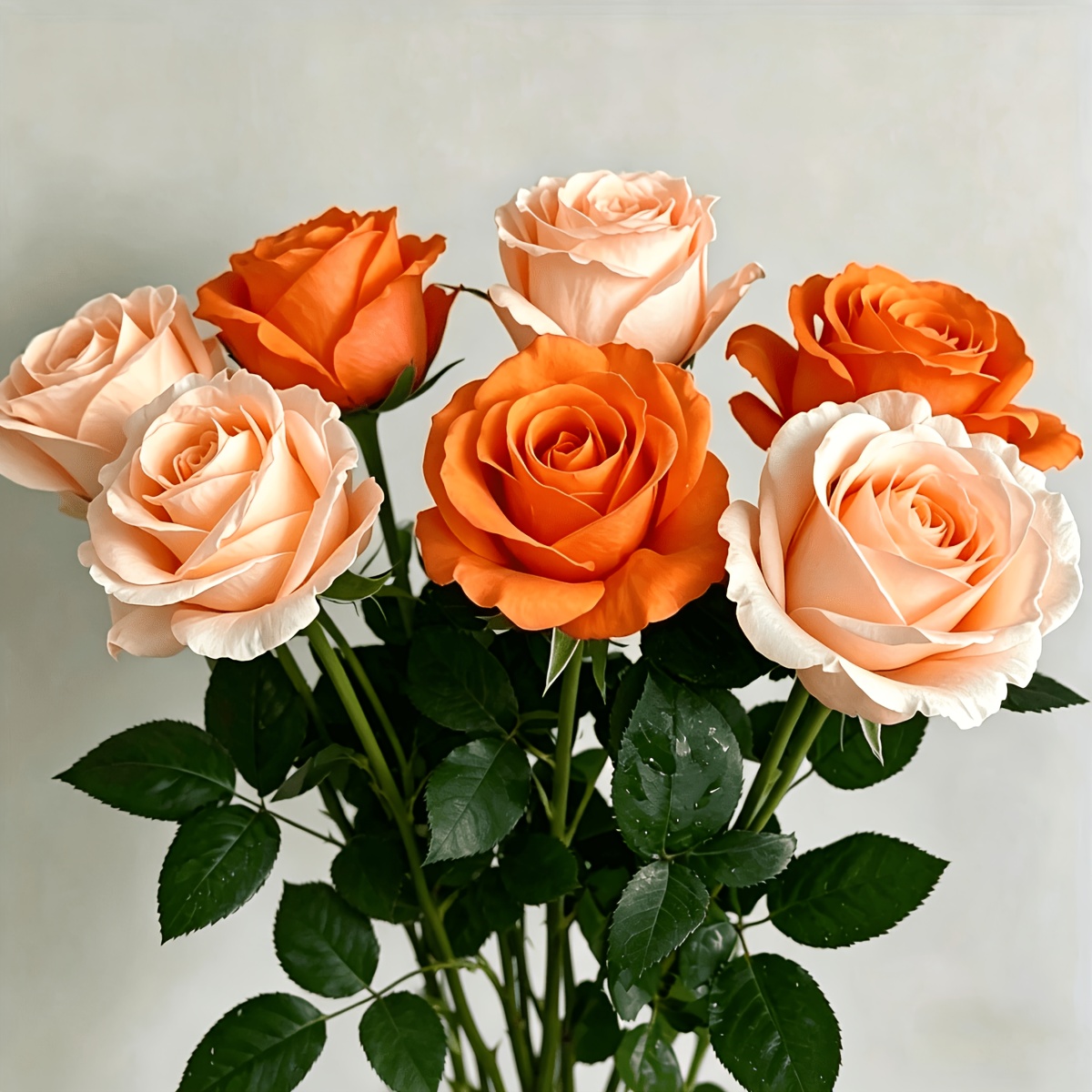 TEMU 14 Pezzi di Rose Artificiali Autunnali Multicolore, e con Lunghi, Bouquet di Rose Artificiali Realistiche, Decorazione per Ufficio, Festa di
