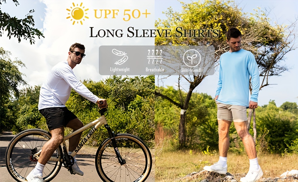 3 Piezas Camisetas Protección Solar Upf 50+ Hombre Cómodas - Temu