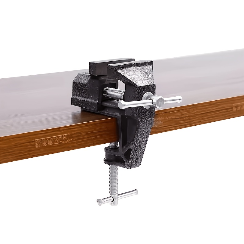 TEMU Multifunctional Desktop Clamp - Universal Clamp, Portable Workbench Fixture And Manual Woodworking Tools, Adjustable Desktop Clamp, Suitable For