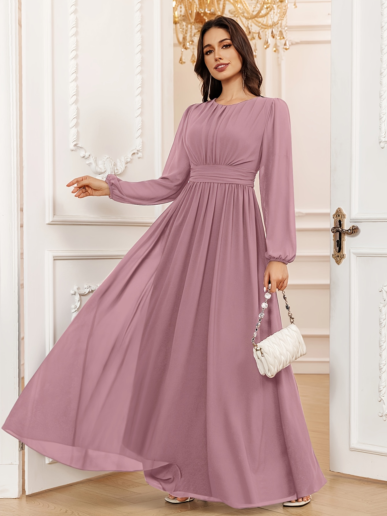 vt toych womens elegant a line formal bridesmaid gown Temu Bahrain