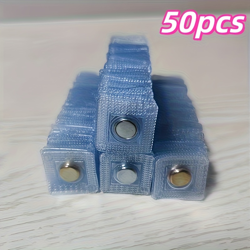 E-shop 50/26 Stück Unsichtbare Magnetverschlüsse - Magnetische Druckknöpfe, 1,2 cm/0,47 Zoll Nähzubehör, Versteckte Runde Magnetknöpfe, Geeignet für ,