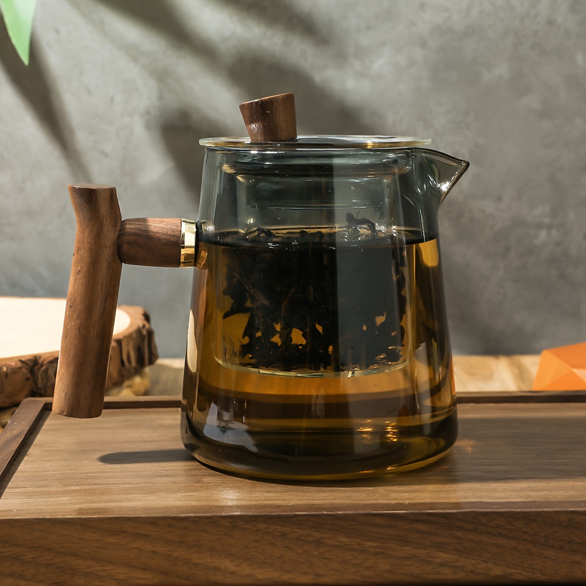 1pc Glass Kettle, Water Jug, Coffee Pot, Japanese Teapot, Covered Water  Bottle, Glass Bottle, Transparent Glass Kettle for Hot And Cold, Home  Goods, P