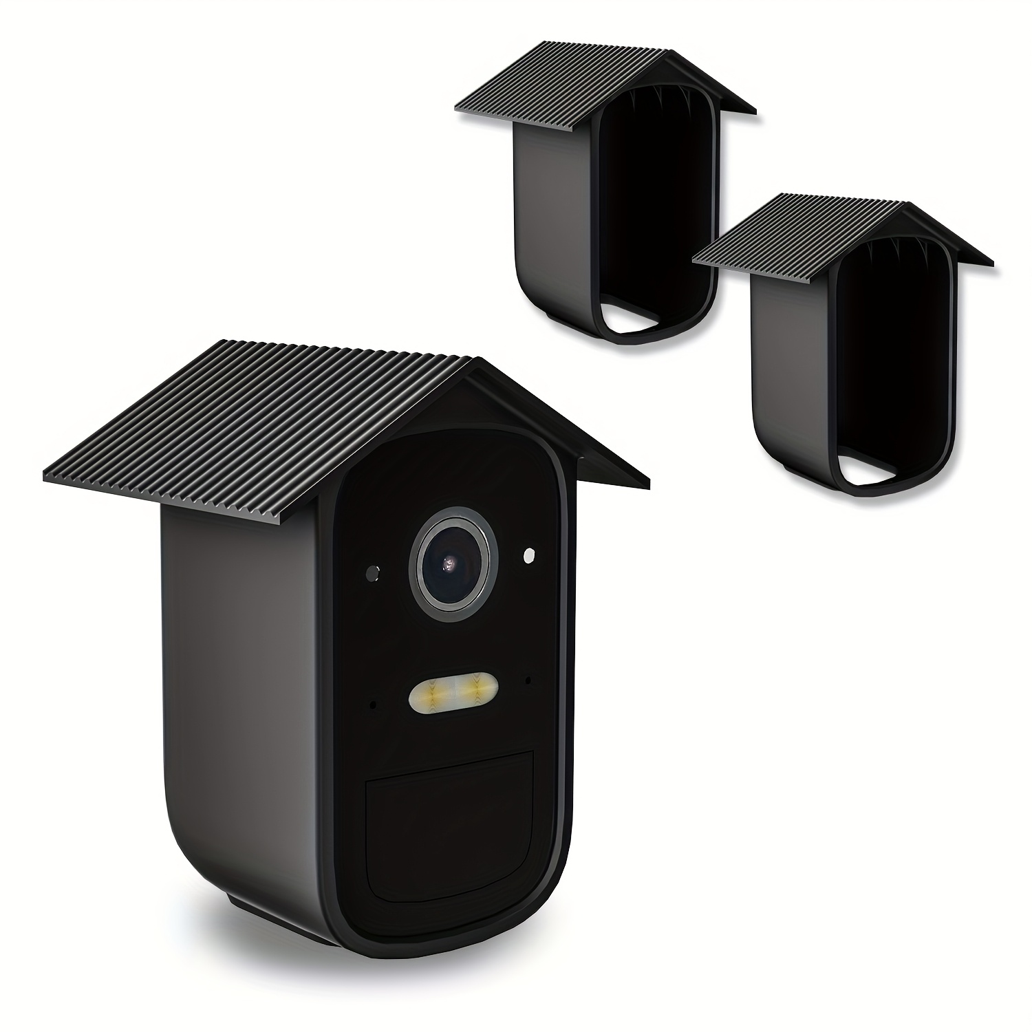 Protective Case For 2c & 2c Pro , Rain/sonw Protection, Skin For 2c/ 2c Pro (2pack, Black)